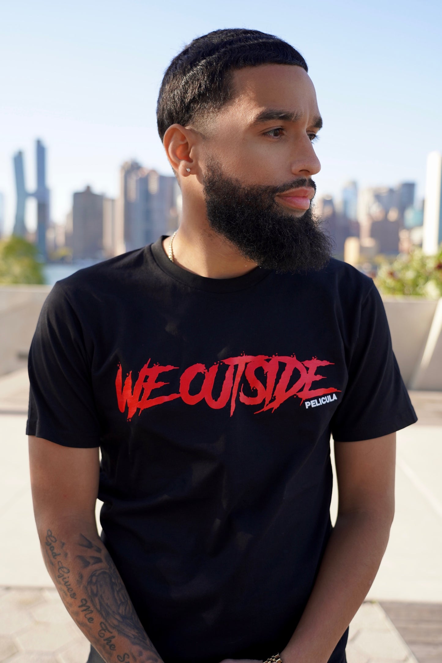 WE OUTSIDE RED
